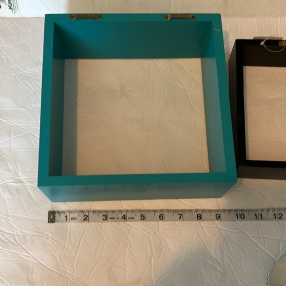 3 wood display boxes hanging decoration - Picture 4 of 14